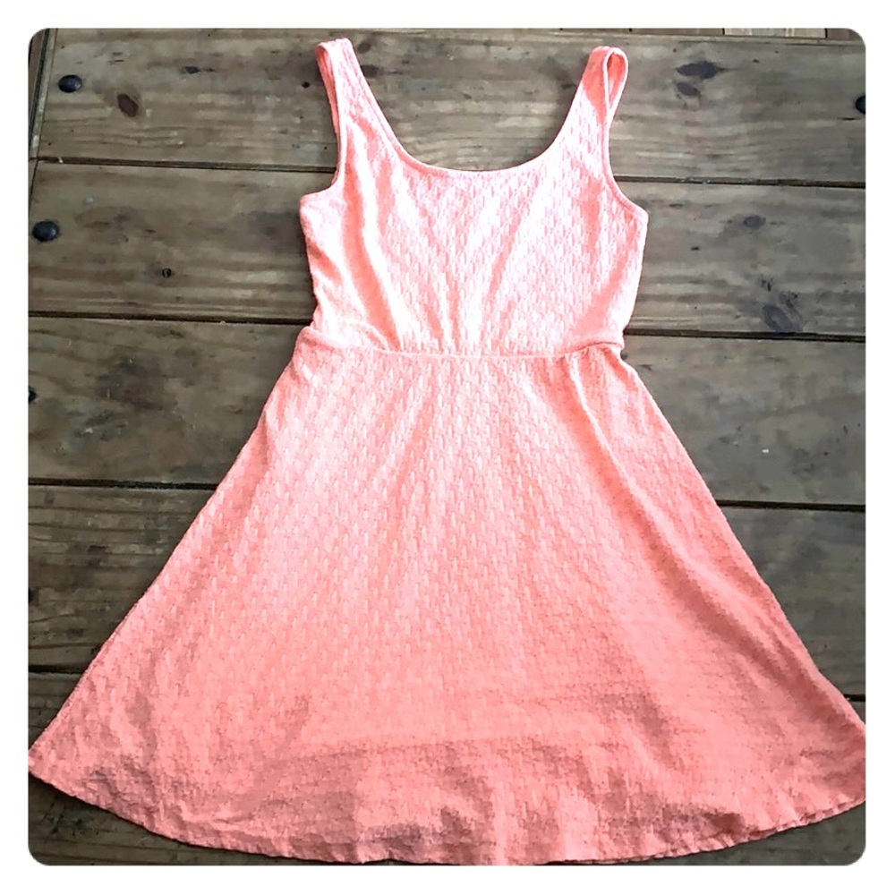 Mossimo Tank Skater Style Sundress Peach Small